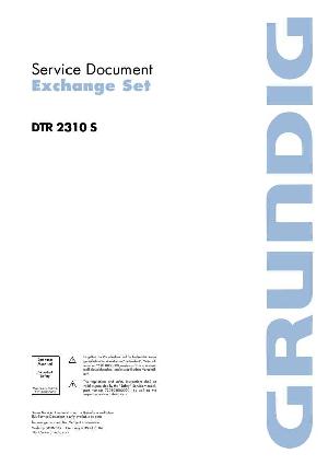 Сервисная инструкция Grundig DTR-2310S ― Manual-Shop.ru