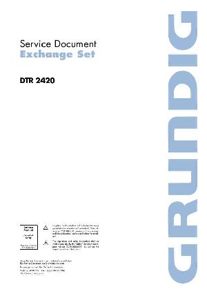 Сервисная инструкция Grundig DTR-2420 ― Manual-Shop.ru