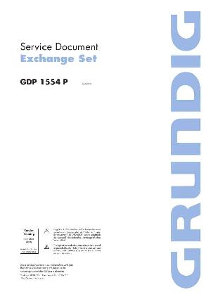Сервисная инструкция Grundig GDP-1554P ― Manual-Shop.ru