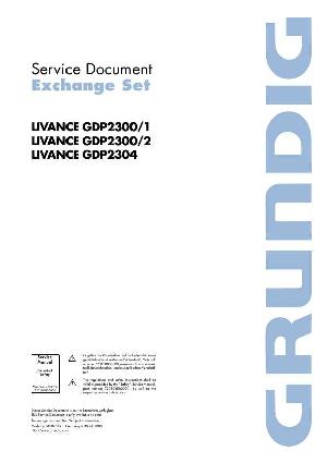 Сервисная инструкция Grundig GDP-2300, GDP-2304 LIVANCE ― Manual-Shop.ru