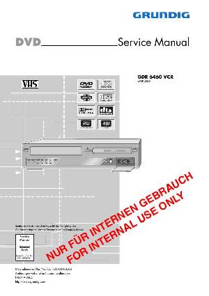 Сервисная инструкция Grundig GDR-6460VCR ― Manual-Shop.ru