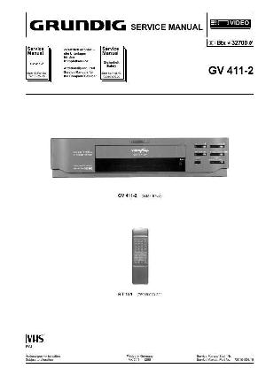Сервисная инструкция Grundig GV-411-2 ― Manual-Shop.ru