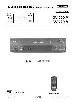 Сервисная инструкция Grundig GV-709M, GV-729M ― Manual-Shop.ru