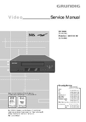 Сервисная инструкция Grundig GV-9000, SE-9100SV ― Manual-Shop.ru