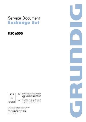 Сервисная инструкция Grundig KSC-6000 ― Manual-Shop.ru