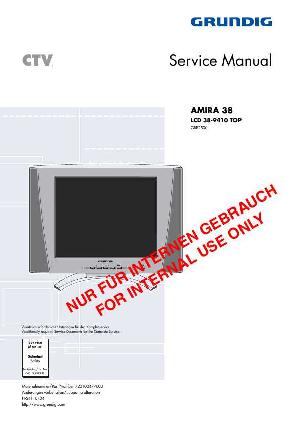 Сервисная инструкция Grundig LCD38-9410TOP AMIRA 38 ― Manual-Shop.ru