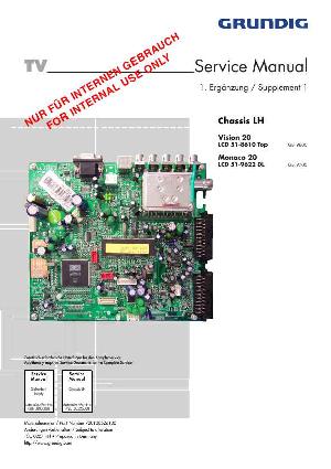 Сервисная инструкция GRUNDIG LCD51-8610TOP VISION-20 ― Manual-Shop.ru