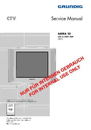 Service manual Grundig LCD51-9401TOP AMIRA 20 ― Manual-Shop.ru
