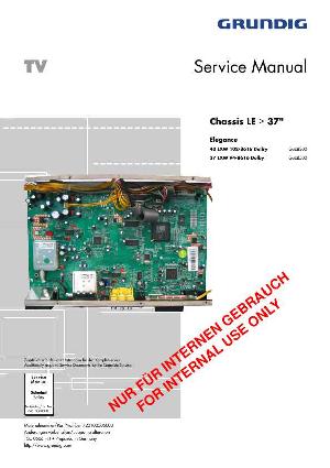 Сервисная инструкция Grundig LXW102-8600DL-2 ― Manual-Shop.ru