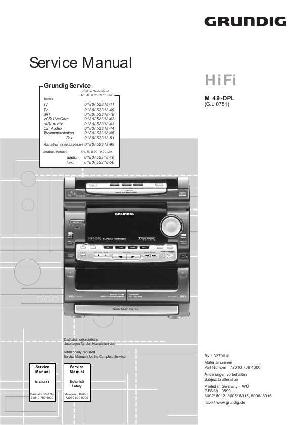 Сервисная инструкция Grundig M49-DPL ― Manual-Shop.ru