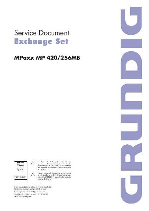 Service manual Grundig MPAXX-420, 256MB ― Manual-Shop.ru