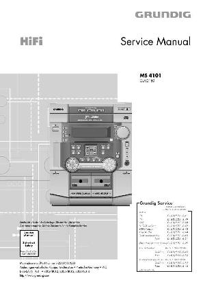 Сервисная инструкция Grundig MS-4101 ― Manual-Shop.ru