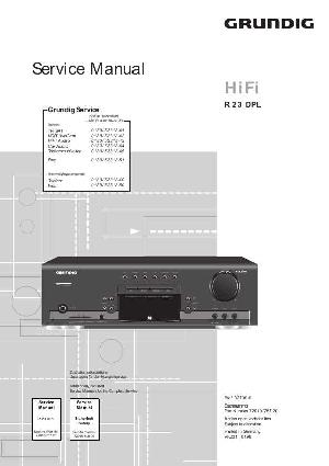 Service manual Grundig R23DPL ― Manual-Shop.ru
