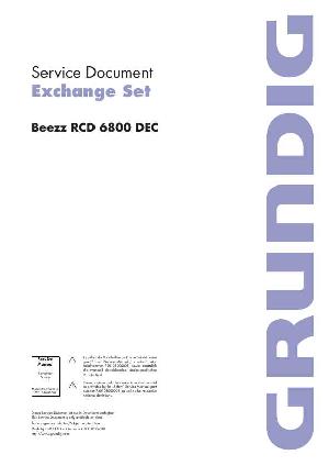 Сервисная инструкция Grundig RCD-6800DEC BEEZZ ― Manual-Shop.ru