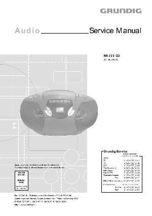 Сервисная инструкция Grundig RR-300CD  ― Manual-Shop.ru