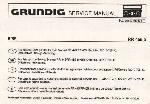 Service manual Grundig RR-445, RR-455