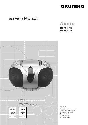 Сервисная инструкция Grundig RR-630CD, RR-660CD ― Manual-Shop.ru