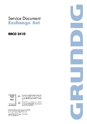 Сервисная инструкция Grundig RRCD-2410  ― Manual-Shop.ru