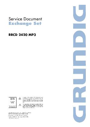 Сервисная инструкция Grundig RRCD-2420MP3  ― Manual-Shop.ru