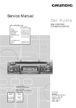 Сервисная инструкция Grundig SCD-3390RDS ― Manual-Shop.ru