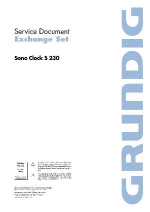 Service manual Grundig Sonoclock S230 ― Manual-Shop.ru