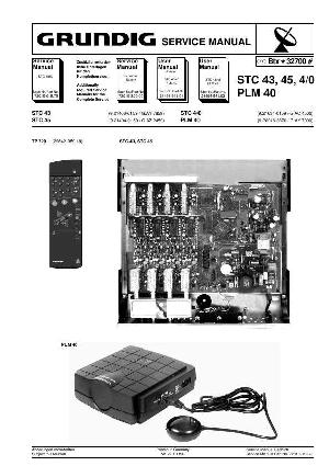 Сервисная инструкция Grundig STC-43, 45 ― Manual-Shop.ru