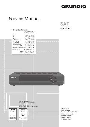 Сервисная инструкция Grundig STR7100 ― Manual-Shop.ru