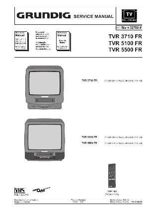 Сервисная инструкция Grundig TVR-3710FR, TVR-5100FR, TVR-5500FR ― Manual-Shop.ru