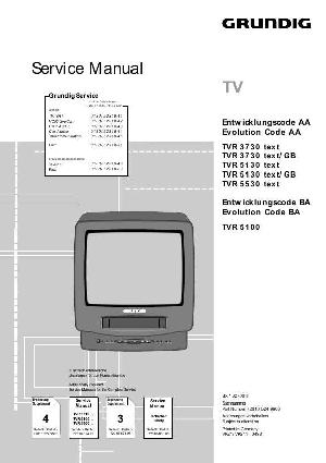 Сервисная инструкция Grundig TVR-5100 ― Manual-Shop.ru