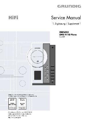Сервисная инструкция Grundig UMS-4110 CIRFLEXX ― Manual-Shop.ru
