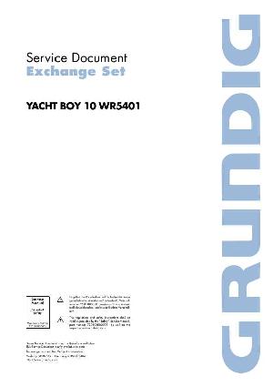 Сервисная инструкция Grundig YACHT BOY 10 WR5401 ― Manual-Shop.ru