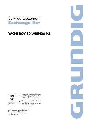 Сервисная инструкция Grundig YACHT BOY 80 WR5408PLL ― Manual-Shop.ru