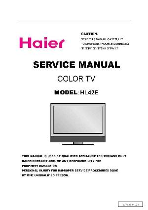 Service manual Haier HL42E ― Manual-Shop.ru