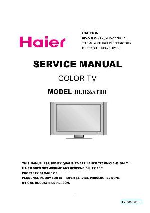 Сервисная инструкция Haier HLH26ATBB ― Manual-Shop.ru