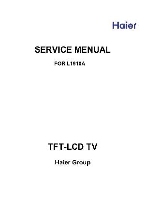 Service manual Haier L1910A ― Manual-Shop.ru