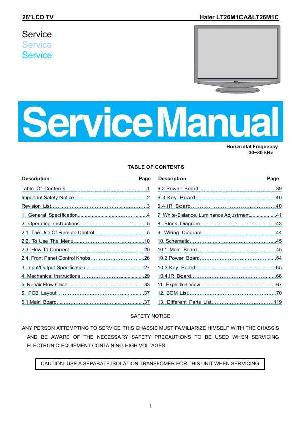 Service manual HAIER LT-26M1C ― Manual-Shop.ru