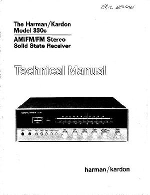 Сервисная инструкция Harman-Kardon 330C ― Manual-Shop.ru