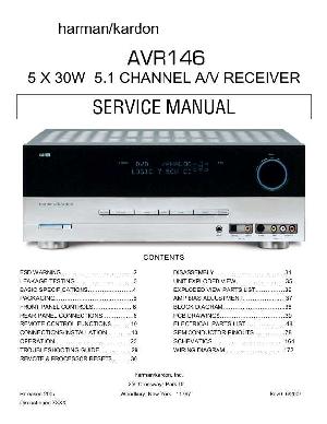 Service manual Harman-Kardon AVR-146 ― Manual-Shop.ru