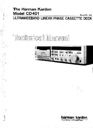 Service manual Harman-Kardon CD-401 ― Manual-Shop.ru