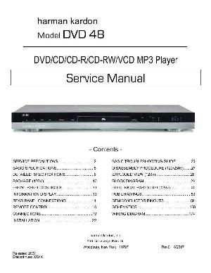 Service manual Harman-Kardon DVD-48 ― Manual-Shop.ru