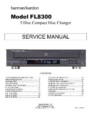 Сервисная инструкция Harman-Kardon FL-8300 ― Manual-Shop.ru
