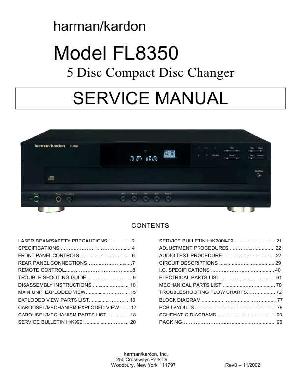 Service manual Harman-Kardon FL-8350 ― Manual-Shop.ru