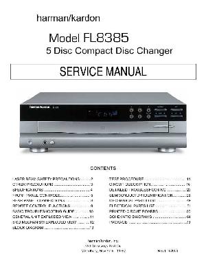 Service manual Harman-Kardon FL-8385 ― Manual-Shop.ru