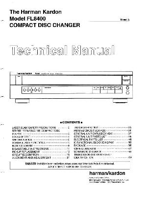 Service manual Harman-Kardon FL-8400 ― Manual-Shop.ru