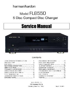 Service manual Harman-Kardon FL-8550 ― Manual-Shop.ru