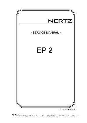 Сервисная инструкция Hertz EP-2 ― Manual-Shop.ru