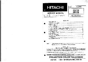 Сервисная инструкция Hitachi 50FX18B, 50FX19K, 55FX20B ― Manual-Shop.ru