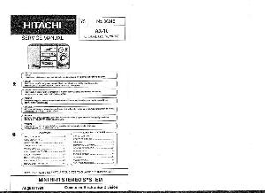Сервисная инструкция Hitachi AX-10 ― Manual-Shop.ru