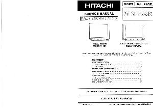 Сервисная инструкция Hitachi C-2056MS, C2159FS, C2085FS, C2180MSR ― Manual-Shop.ru