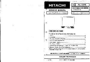 Сервисная инструкция Hitachi C-2133MN, C2135MN ― Manual-Shop.ru
